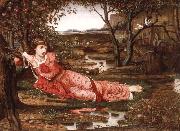 John Melhuish Strudwick Song without Words china oil painting reproduction